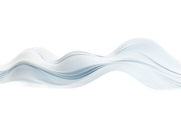 Gravity Wave Isolated on Transparent Background. Ai