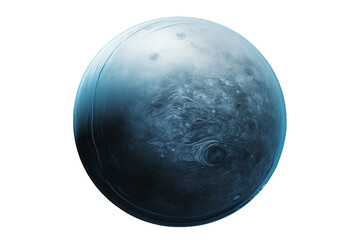 Exo moon Isolated on Transparent Background. Ai