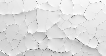 white cracked wall texture background