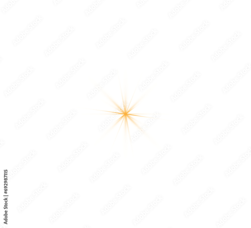 Canvas Prints glowing glare star