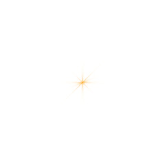 Glowing Glare Star