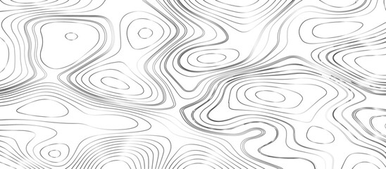 abstract White wave paper curved reliefs background .Panorama view gradient multicolor wave curve lines banner background design. Vector illustration. wave Line topography map contour background.