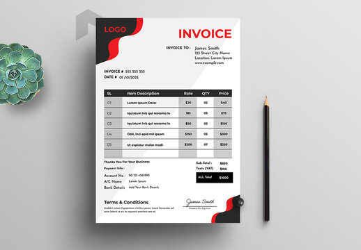 Enterprise Invoice Layout