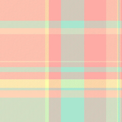 Vector seamless tartan of fabric pattern texture with a textile background plaid check.
