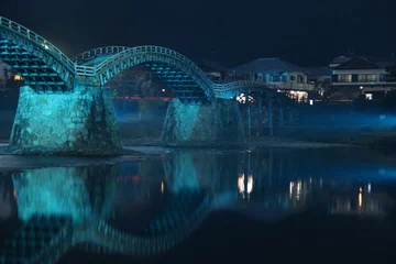 Photo sur Plexiglas Le pont Kintai 錦帯橋　山口県岩国市　日本観光
