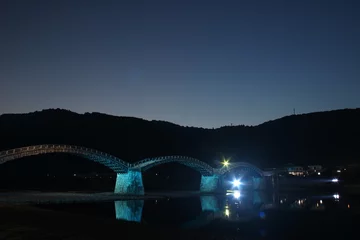 Acrylic prints Kintai Bridge 錦帯橋　山口県岩国市　日本観光