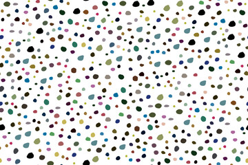 Vector Spot Birthday. Abstract Fashion Spot. Blue Modern Confetti Spray. Purple Polka Dot. Seamless Random Dot. Small Retro Polka Background. Carnaval Eps Dot Pattern. Color Pattern Cute Splash.