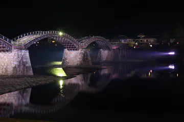 Photo sur Plexiglas Le pont Kintai 錦帯橋　山口県岩国市　日本観光