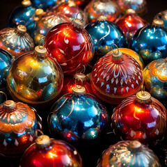 christmas tree decorations, christmas balls