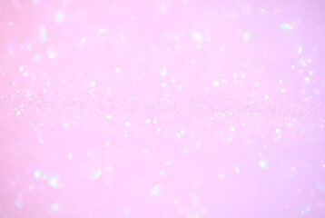 Baby pink background with bokeh for mock ups and patterns
