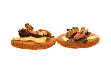 cookies isolated on white background