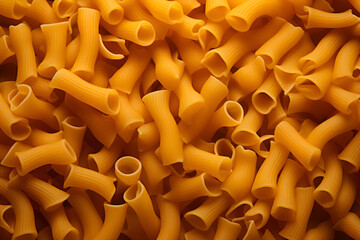 A detailed backdrop featuring an assortment of pasta varieties