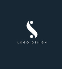 Modern S letter logo design for various work