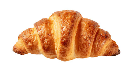 Delicious bread on a white background