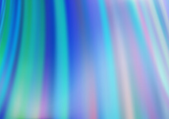 Light BLUE vector pattern with lines, ovals.