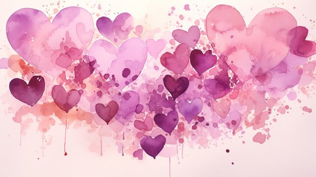 watercolor_valentines_day_card_images_watercolor hearths