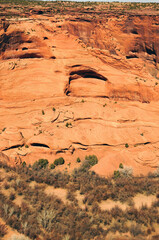 Surrounding Hills and Valley Canyon De Chelly Arizona