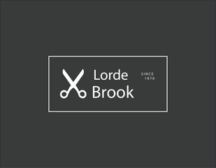 Lorde Brook Vintage Logo Design