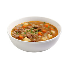 Half and Hearty Soup Snapshot on a transparent background