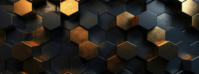 Design technology wallpaper pattern digital modern hexagon abstraction background futuristic geometric