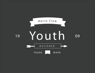 Youth Designer Vintage Logo Design