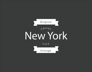New York Vintage Logo Design
