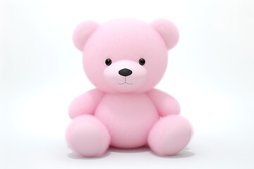 Pink Soft Pop Style Teddy Bear
