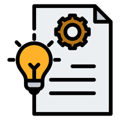 Project Outline Colour Icon