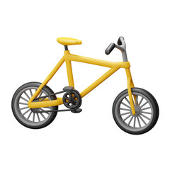 Bicycle 3d illustration