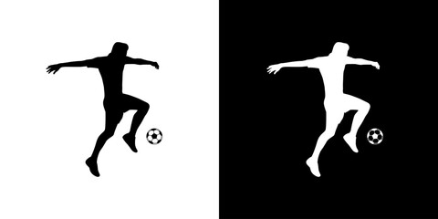 Football sport position icon, silhouette, sport icon, football icon, black icon.