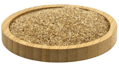 brown bulgur