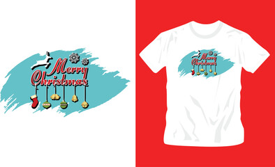 Fototapeta premium Christmas Crew, Christmas T-shirt Design, Christmas, Vector Artwork