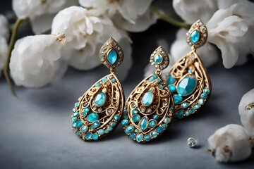 stunning earrings.