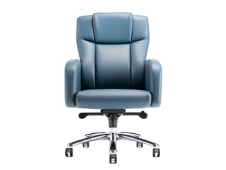 Sleek Modern Office Chair, isolated on a transparent or white background