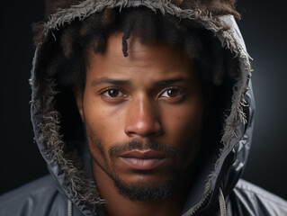 African American Man Portrait in a studio 2