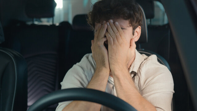Crying In Car Man Crying In Car Images – Browse 2,063 Stock Photos, Vectors, and ...