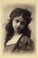 Portrait of a little girl