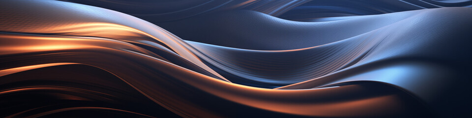 An abstract 3D background with a futuristic twist, showcasing a play of light and shadow on...
