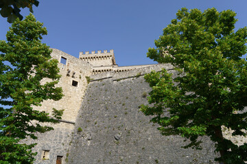Celano, historic town in Abruzzo, Italy