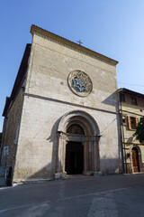 Celano, historic town in Abruzzo, Italy