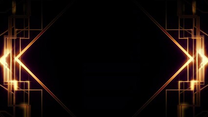 Art Deco VJ Style Visual