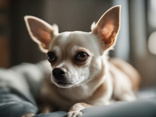 portrait of Chihuahua at home
