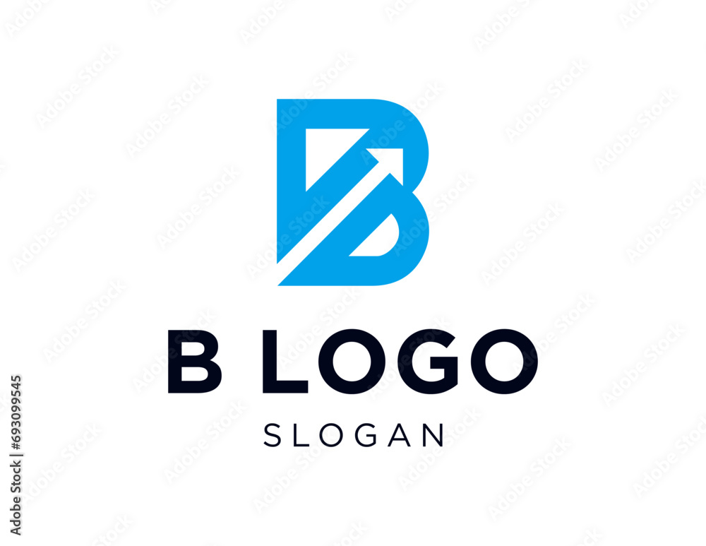 Poster the logo design is about b logo design and was created using the corel draw 2018 application with a 