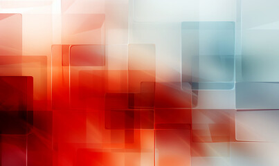 Abstract colored geometric volumetric transparent texture
