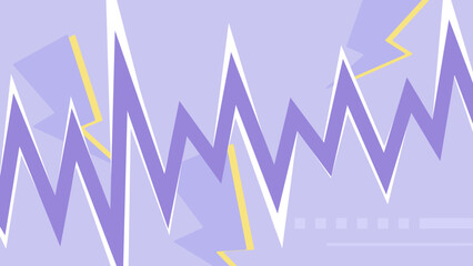 うるさいのイメージの背景イラスト_16:9