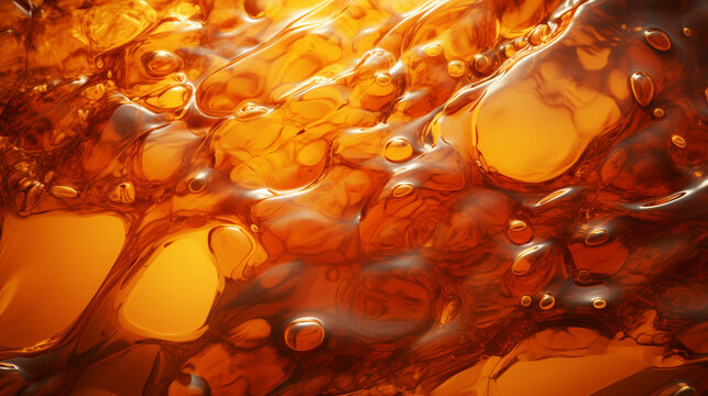 Yellow wax texture, generative AI