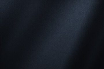 Black dark gray blue abstract elegant background. Drapery. Curtain. Fabric material. Soft folds....
