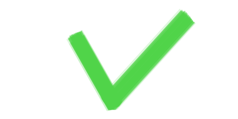 green check mark