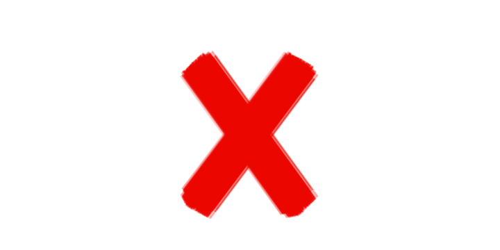 red cross mark