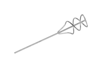 construction mixer, attachment for drill  isolated from background